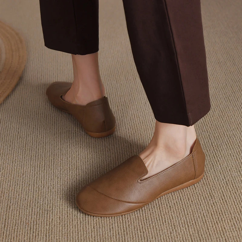 Cozima Dames Loafers van Zacht Leer