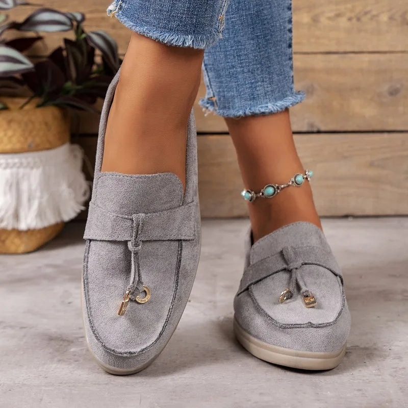 UrbanElegance Damen Freizeit-Loafer