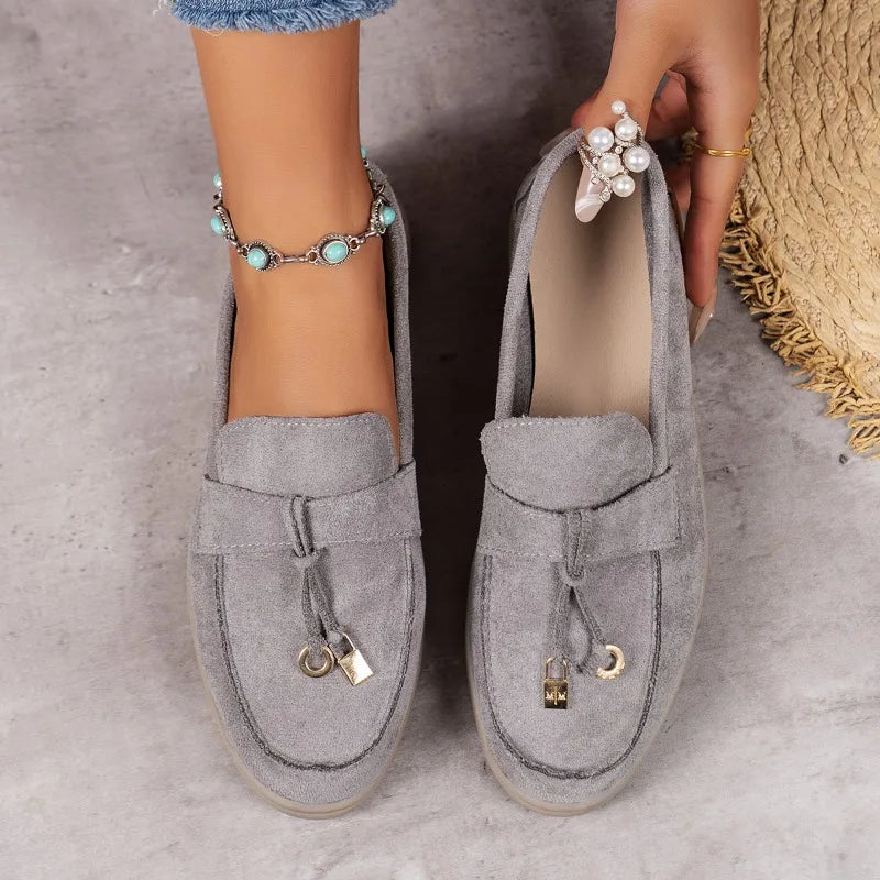 UrbanElegance Damen Freizeit-Loafer