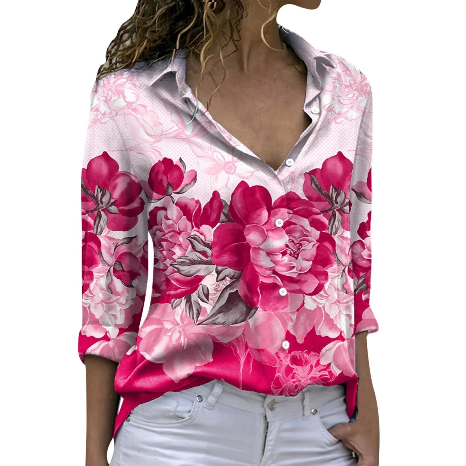 Dames Overhemd Lange Mouw van ModaBelle