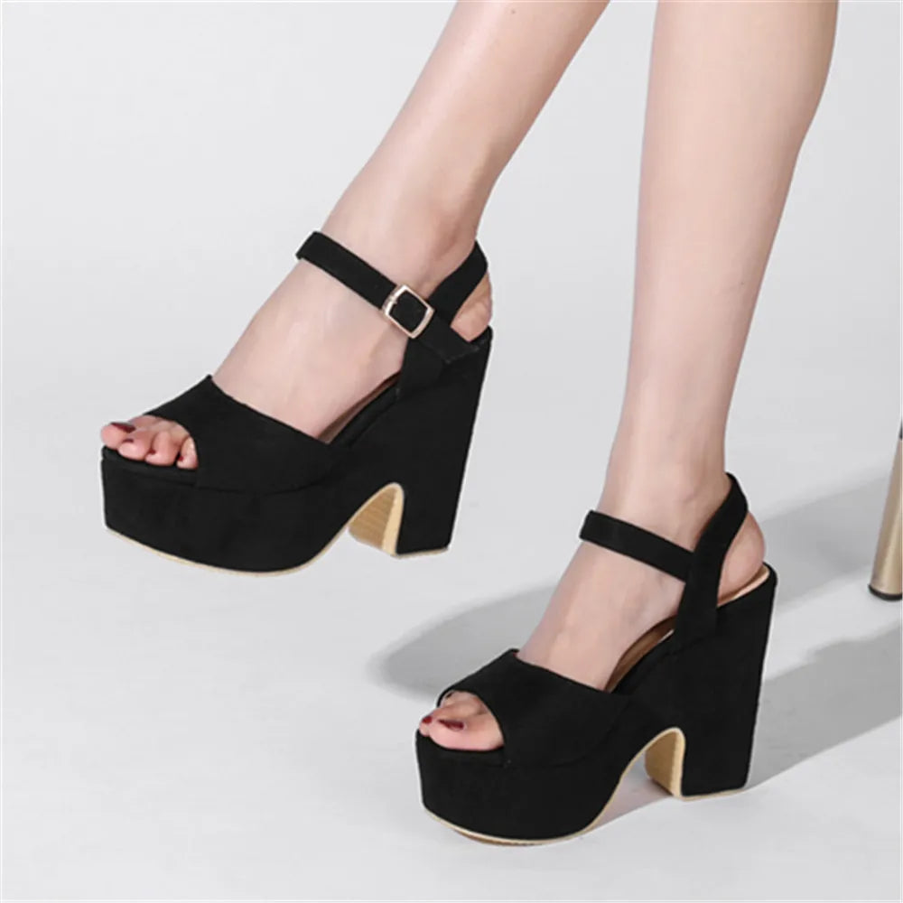 Elegante Zomer Platform Sandalen