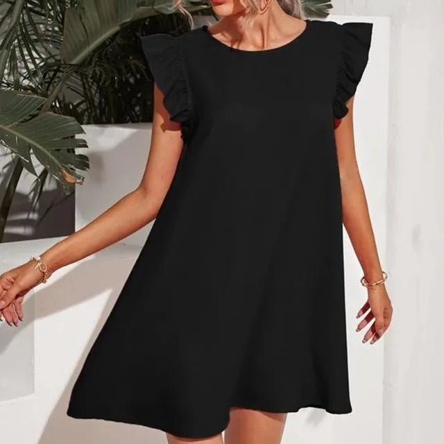 Abito Sexy Donna Primavera/Estate Soleggiato: Stile alla Moda e Trendy