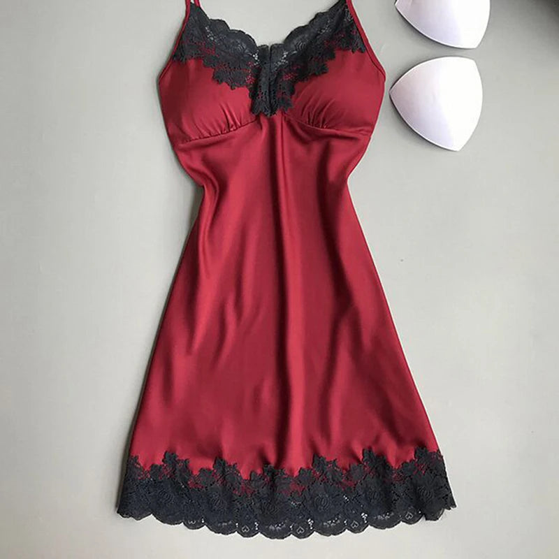 Stella Zijden Camicia da Notte per Notti Estive