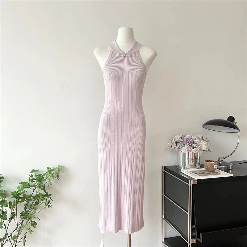 Vintage  Bodycon Midi Jurk van ModeGlam