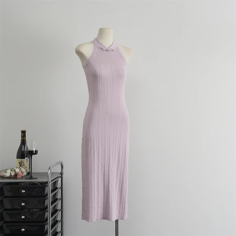 Vintage  Bodycon Midi Jurk van ModeGlam