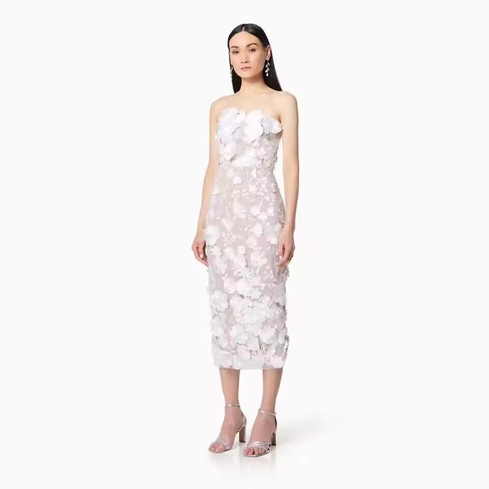 Daniela | Elegante midi-feestjurk