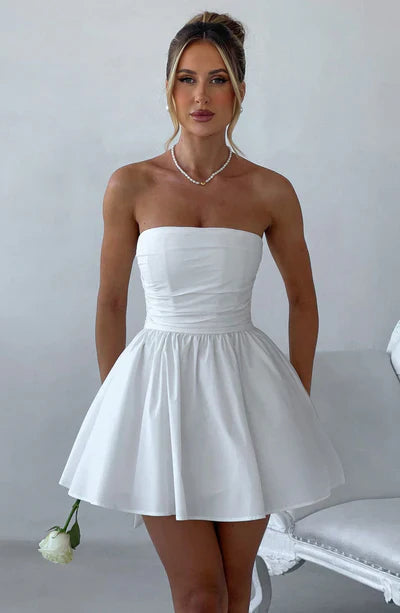 Daniela | Miniabito bustier festivo