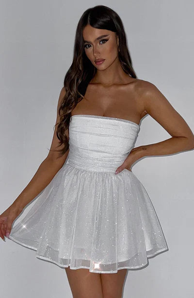 Daniela | Miniabito bustier festivo
