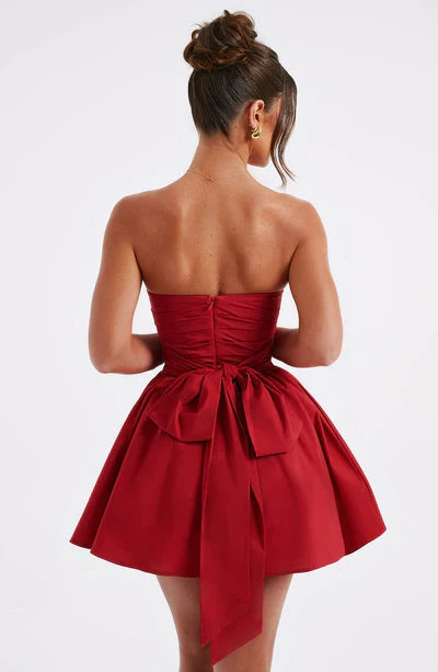 Daniela | Miniabito bustier festivo