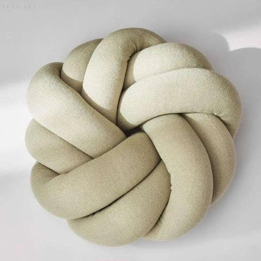 Cuscino decorativo con design a nodo