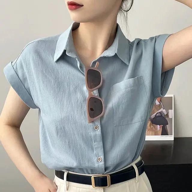 Elegante camicetta vintage di Deeptown