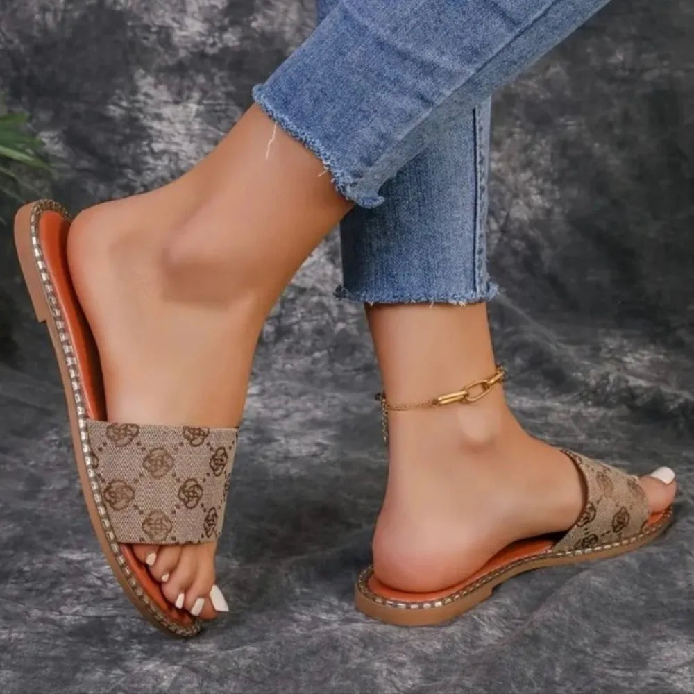 Nieuwe Horizon's Summer Denim Slippers