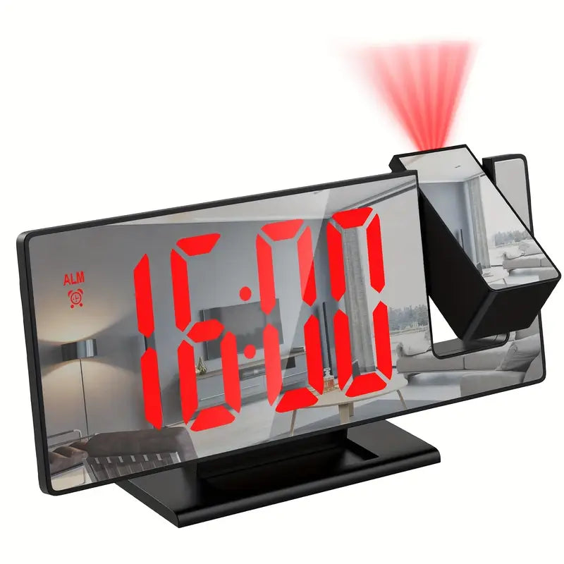 Digitale LED-projectiewekker