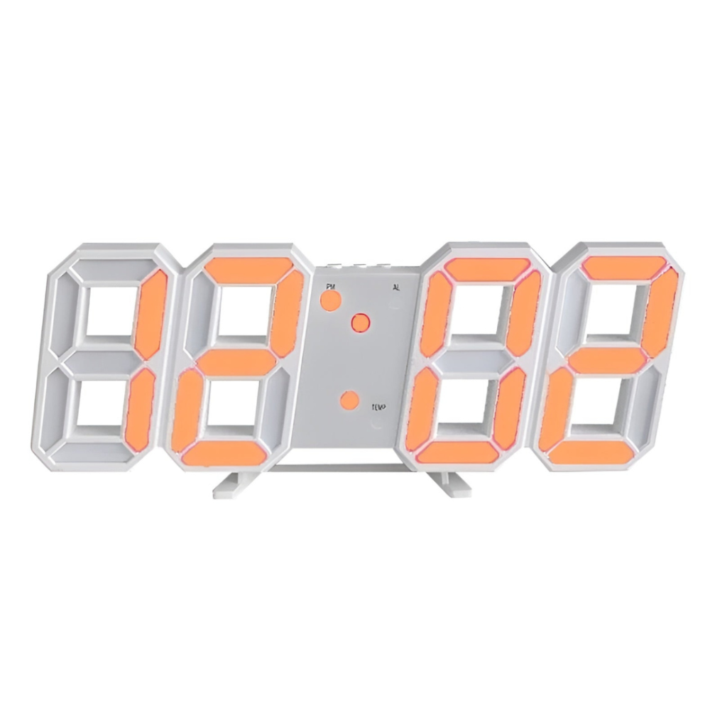 Digitale Wandklok met LED Display