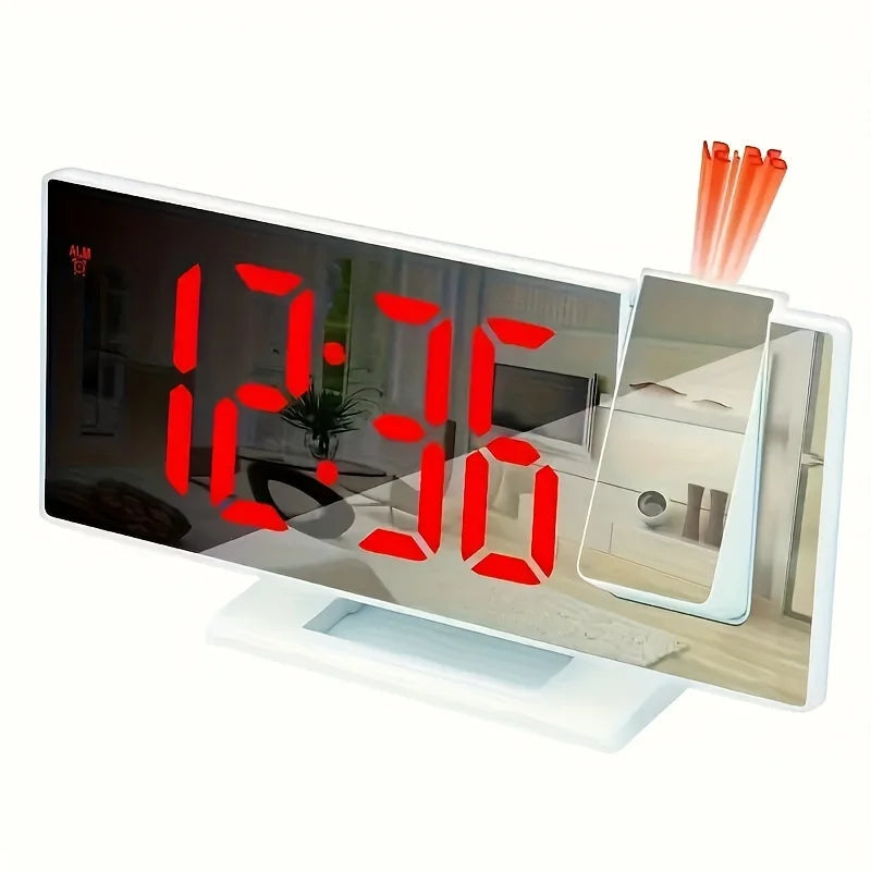 Digitale Wekker met Draaiende Projector