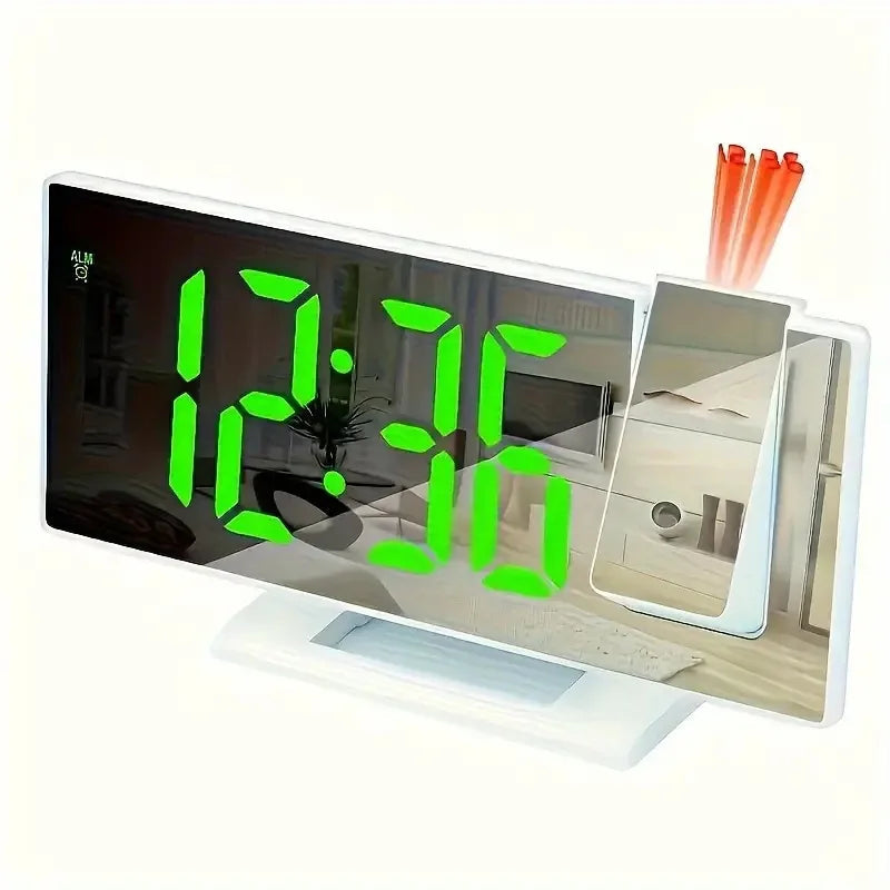 Digitale Wekker met Draaiende Projector