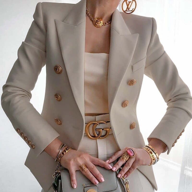 Velanora Blazer di Lusso Confortevole