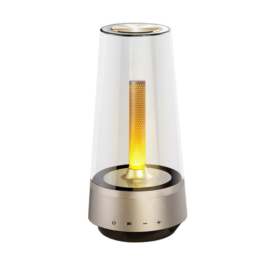 Draadloze Buiten Speaker met Vlameffect