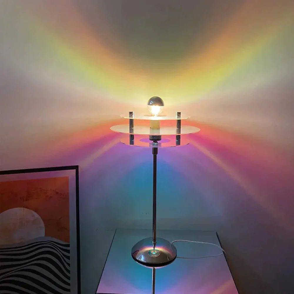 Lampada da tavolo wireless con elegante illuminazione calda