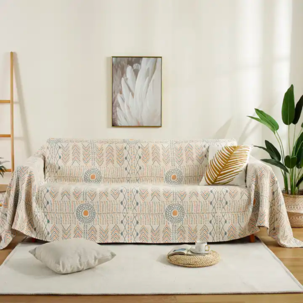 Dubbelzijdige Mandala Boho Wende Deken