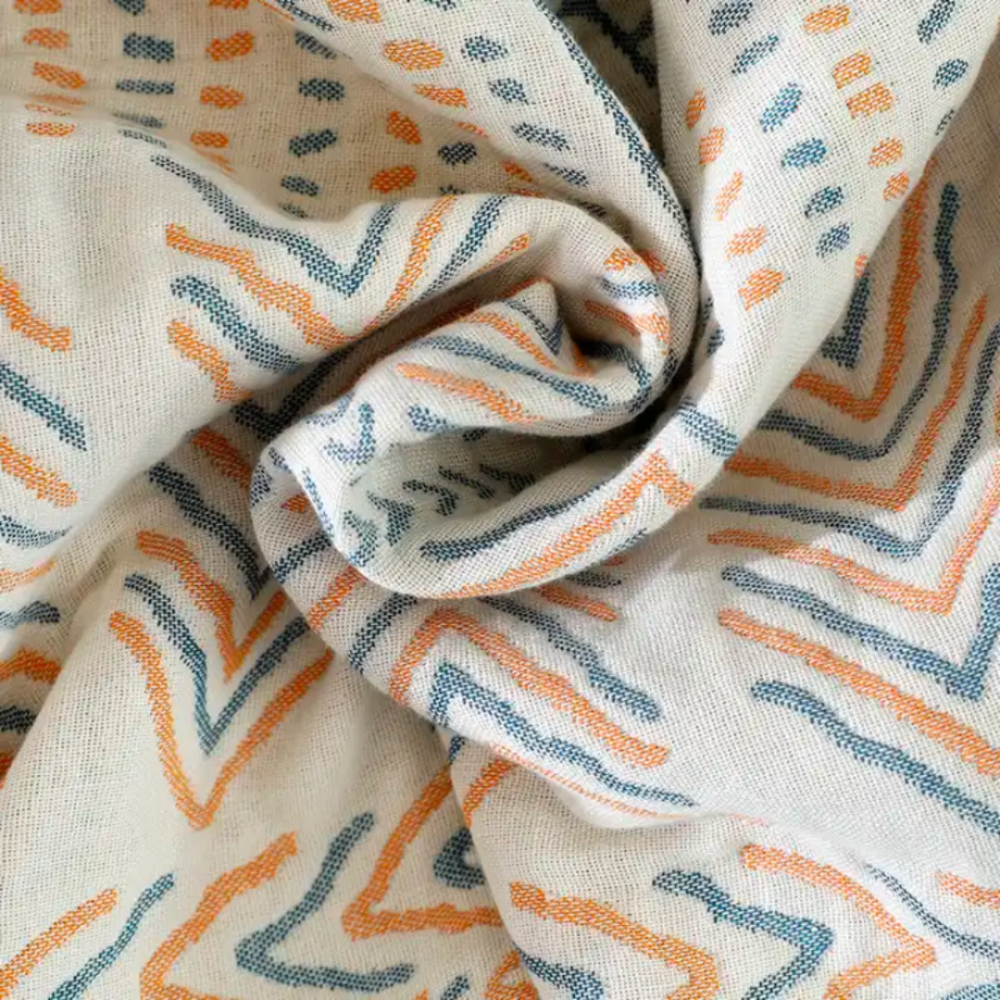 Double-sided Mandala Boho Reversible Blanket