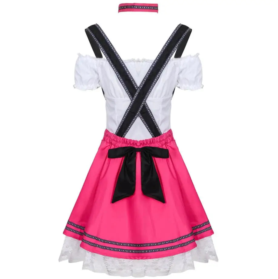 Costume tradizionale da birra per feste di Oktoberfest