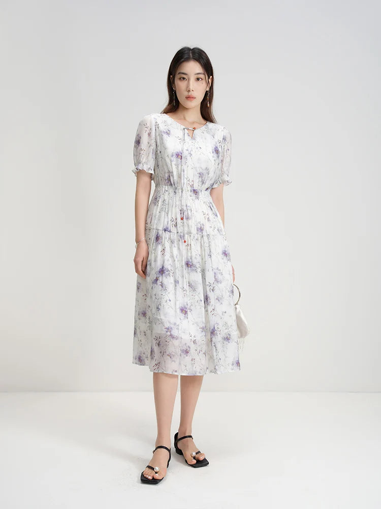 Floralle Bloom Chiffon Dress