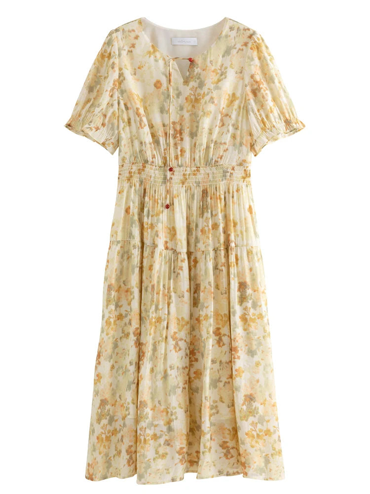 Floralle Bloom Chiffon Dress