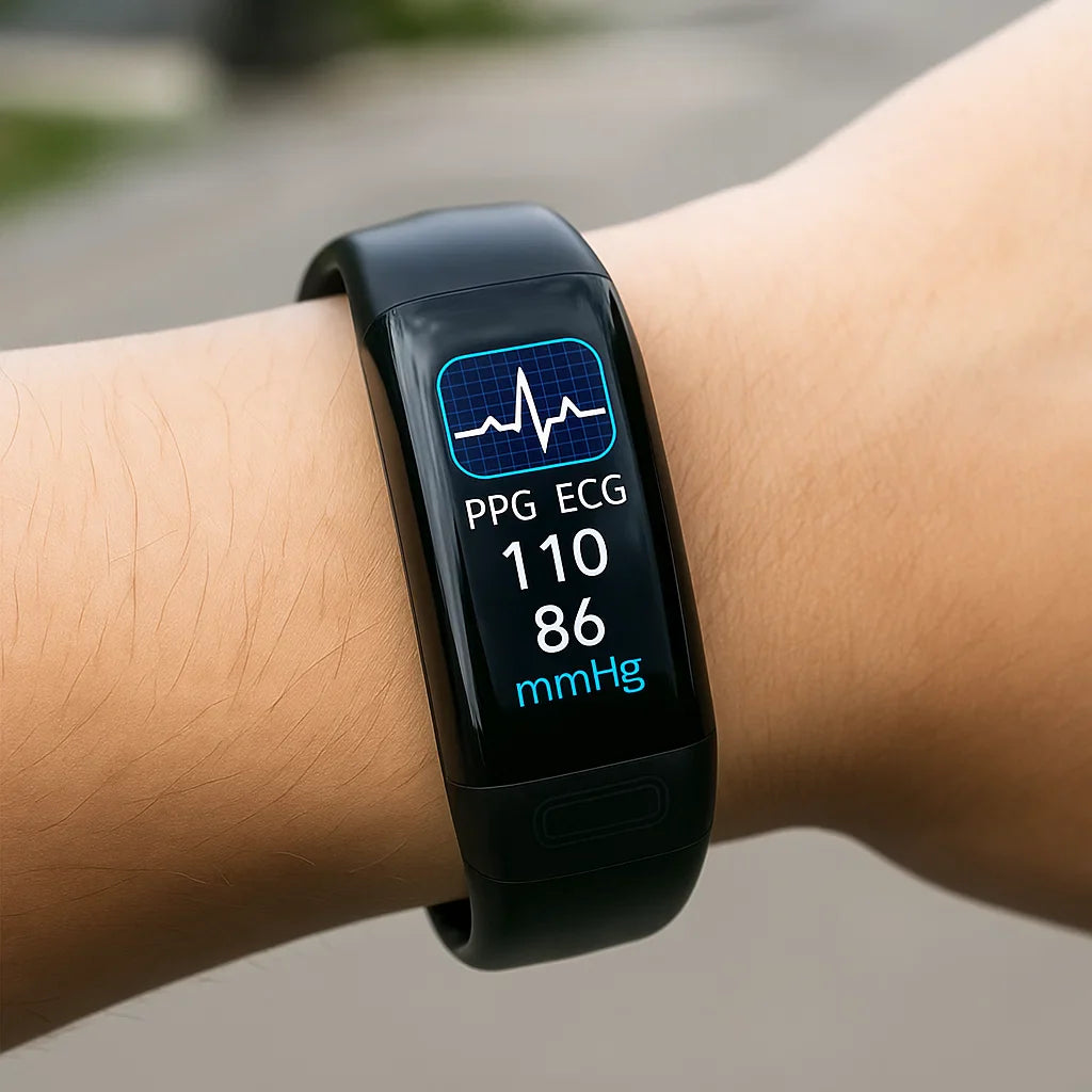 ECG en Bloeddruk Meet Smartwatch