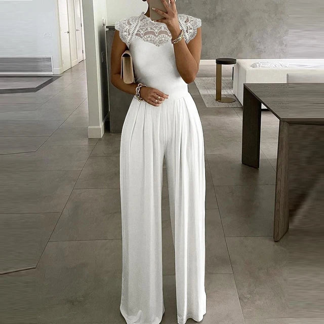 Aurora Ladies Elegant Jumpsuit for Evening Parties and Nighttime Events