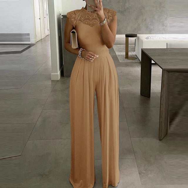 Aurora Ladies Elegant Jumpsuit for Evening Parties and Nighttime Events