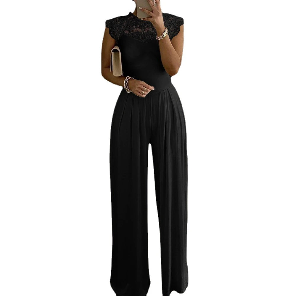 Aurora Ladies Elegant Jumpsuit for Evening Parties and Nighttime Events