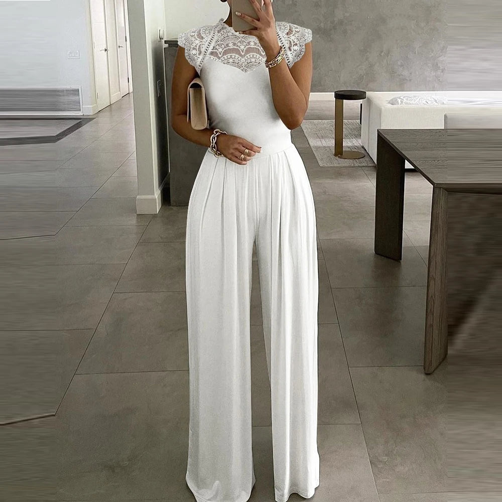 Aurora Ladies Elegant Jumpsuit for Evening Parties and Nighttime Events