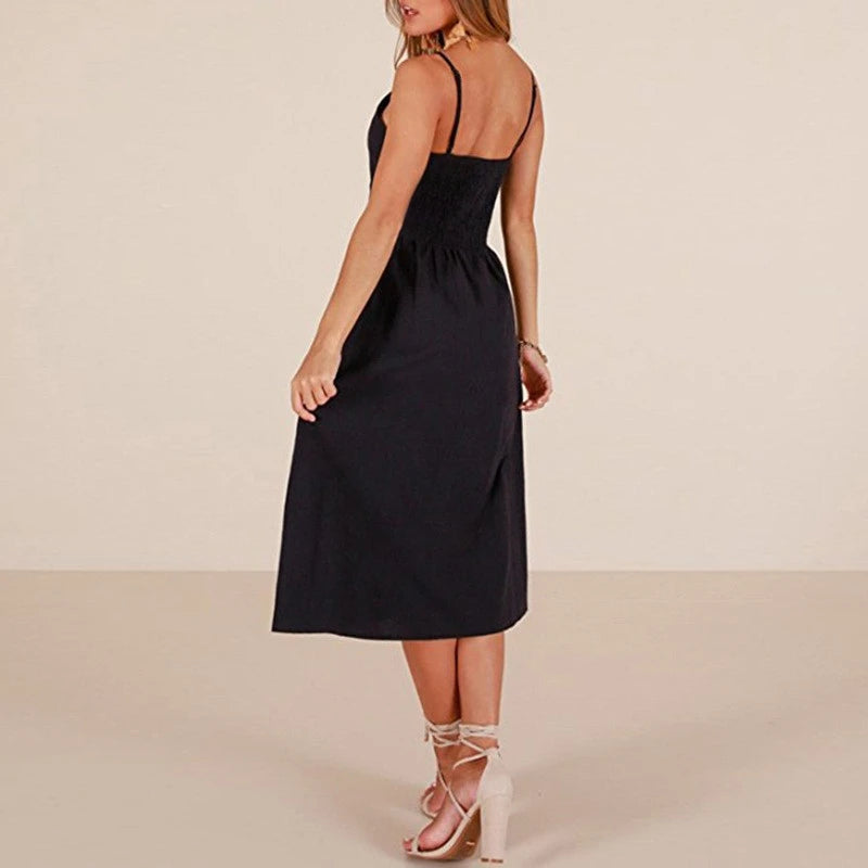 Sunshine Fashion Patchwork Beach Dress for Women