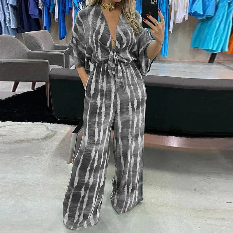 Summer Wide Leg Jumpsuit for Women