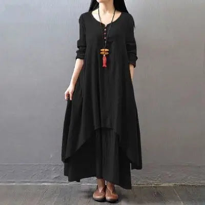 ModeMeester wunderschönes Baumwollkleid für Frauen