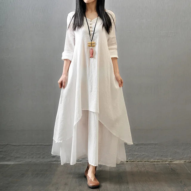 ModeMeester Beautiful Cotton Dress for Women