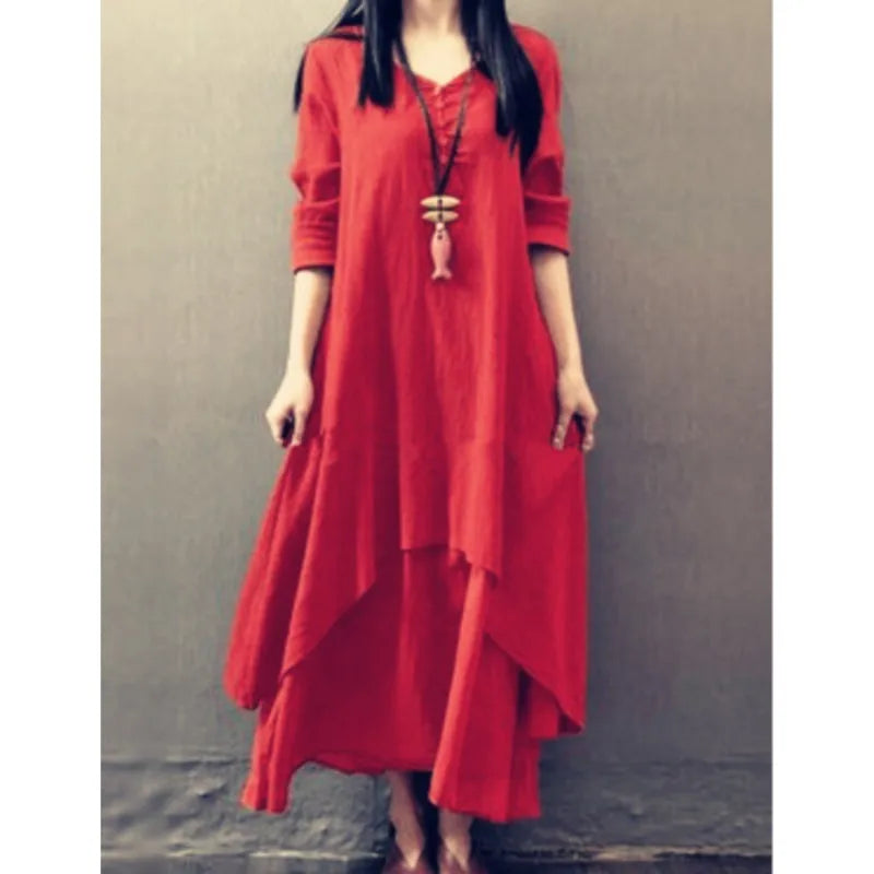 ModeMeester Beautiful Cotton Dress for Women
