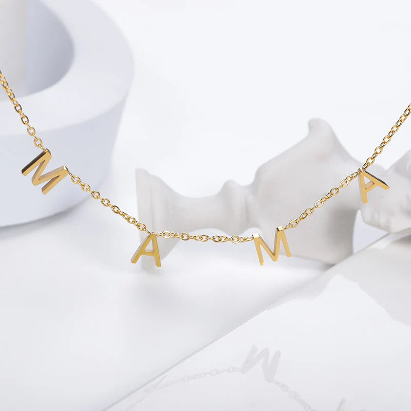 Elegante Mama Brief Hanger Ketting
