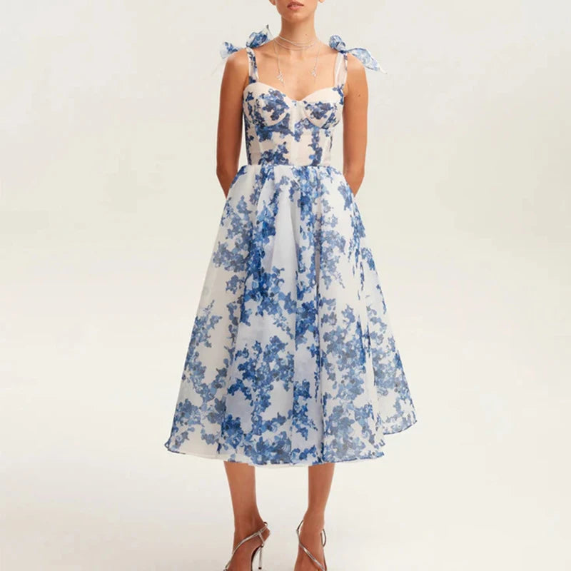 LaBelle Elegante V-Hals Jurk