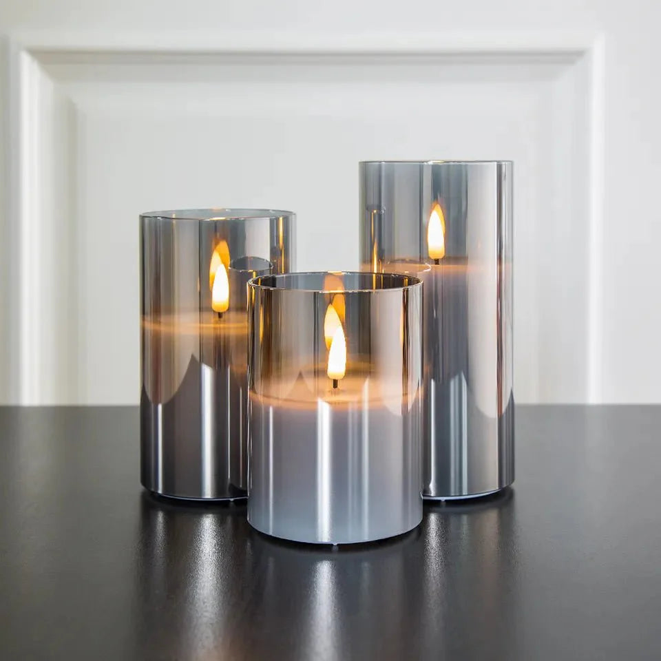 Eleganti candele LED a batteria