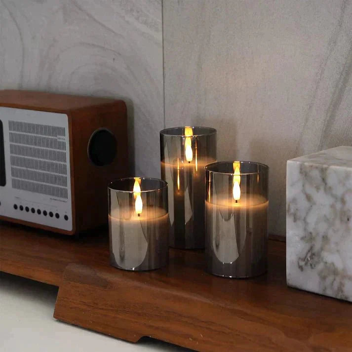 Eleganti candele LED a batteria