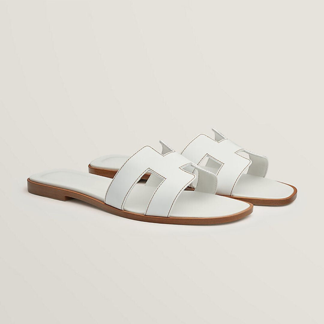 Elegante Leren Sandalen Dames met Verstelbare Band