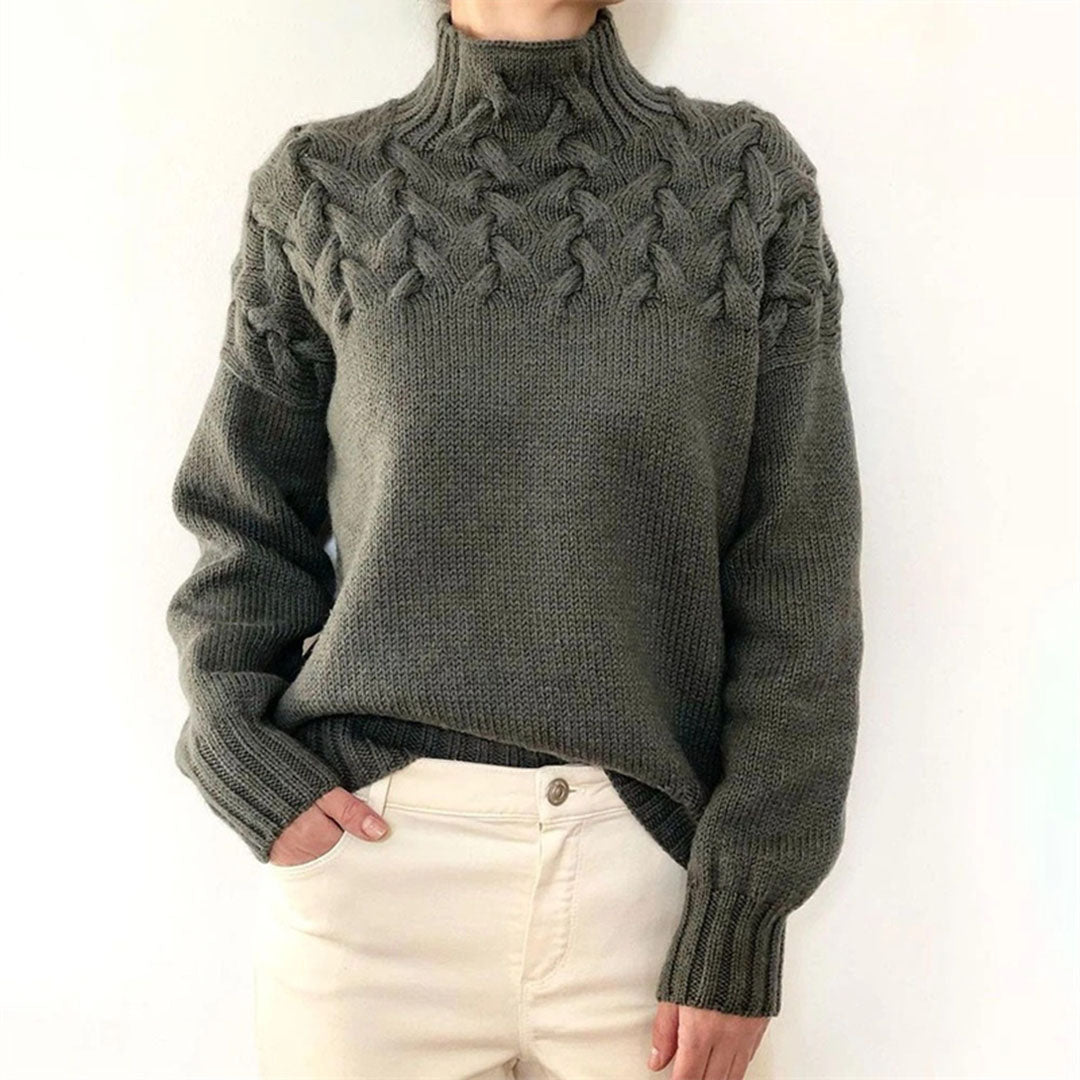 Elena | Maglione colorato in maglia