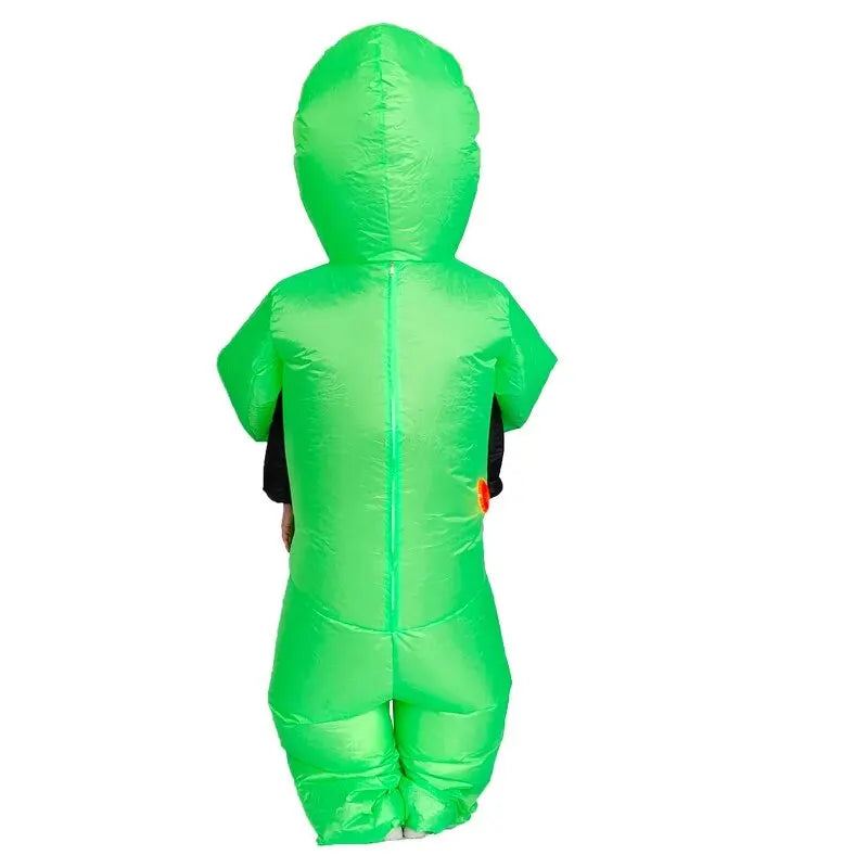 Elettra | Halloween -kostuum van een opblaasbaar alien