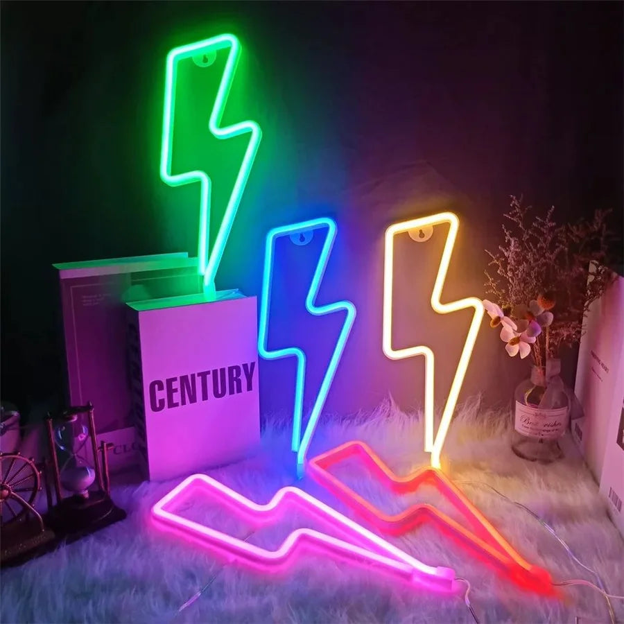 Lampada da parete LED Neon Blitz a risparmio energetico