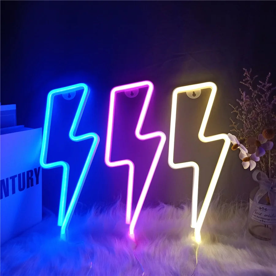 Lampada da parete LED Neon Blitz a risparmio energetico