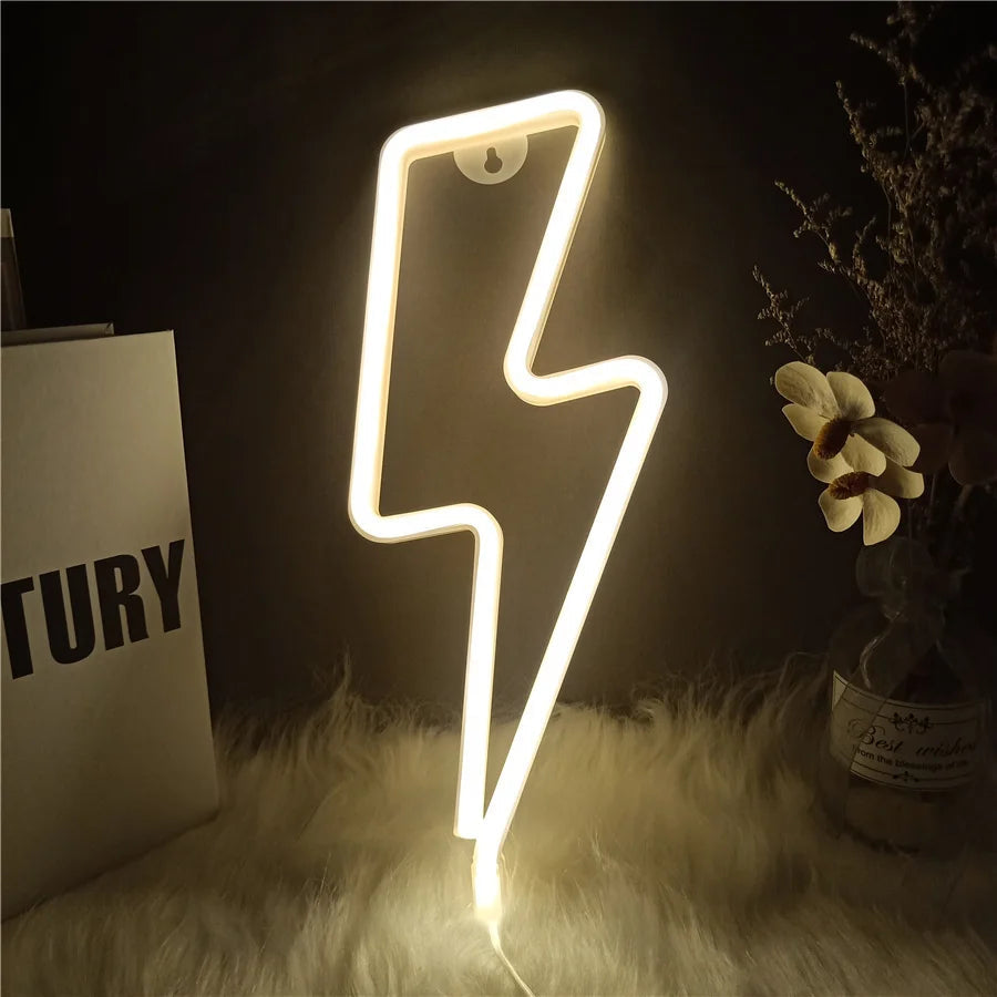 Lampada da parete LED Neon Blitz a risparmio energetico