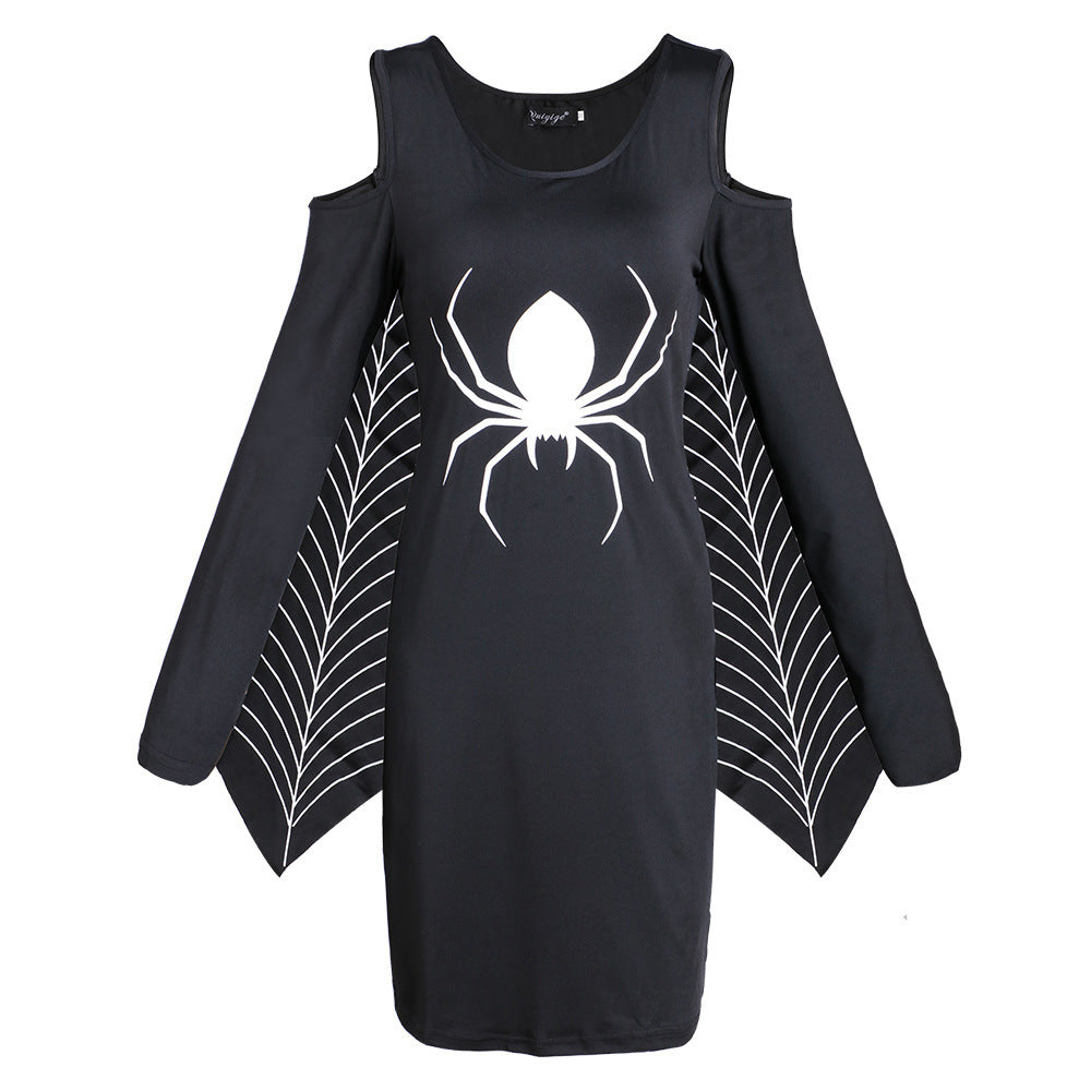 Erica | Mini gotische jurk voor Halloween