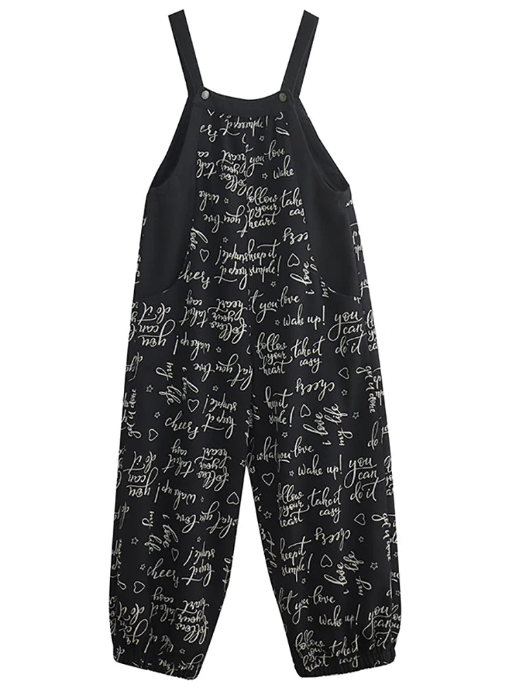 Nova Women's Letter Print Pants for Autumn Stylish Days